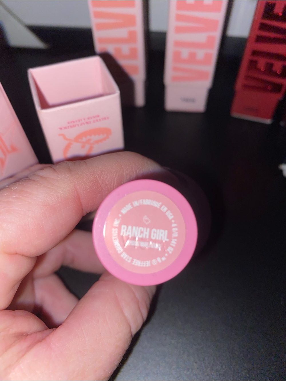 Jeffree Star Ranch Girl Velvet Lipstick - Light Pink - Picture 8 of 9
